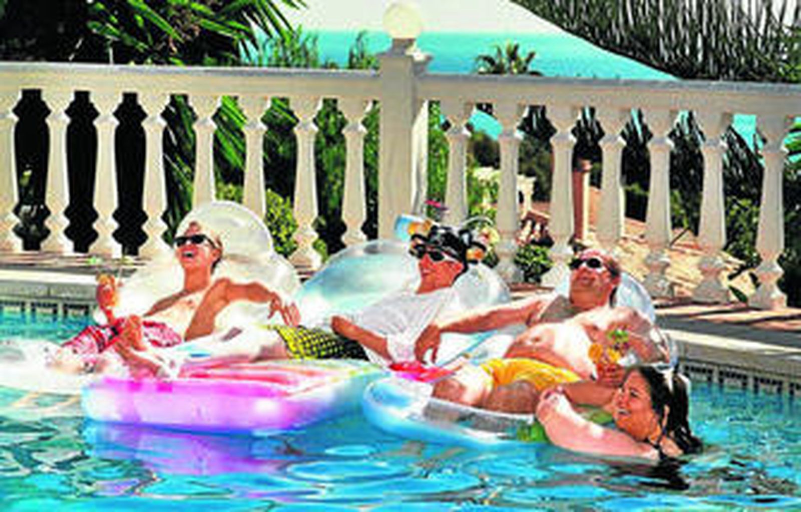 Una de las imágenes de la película belga 'Hasta la vista', rodada en Málaga, entre otros escenarios.