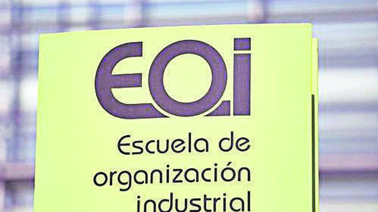 EOI Escuela de Organización Industrial.