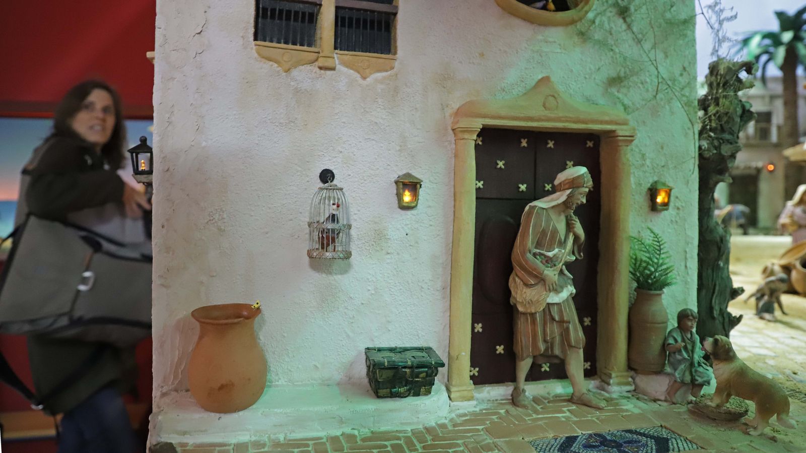 Fotos del Belén del Hotel Garrido en Algeciras