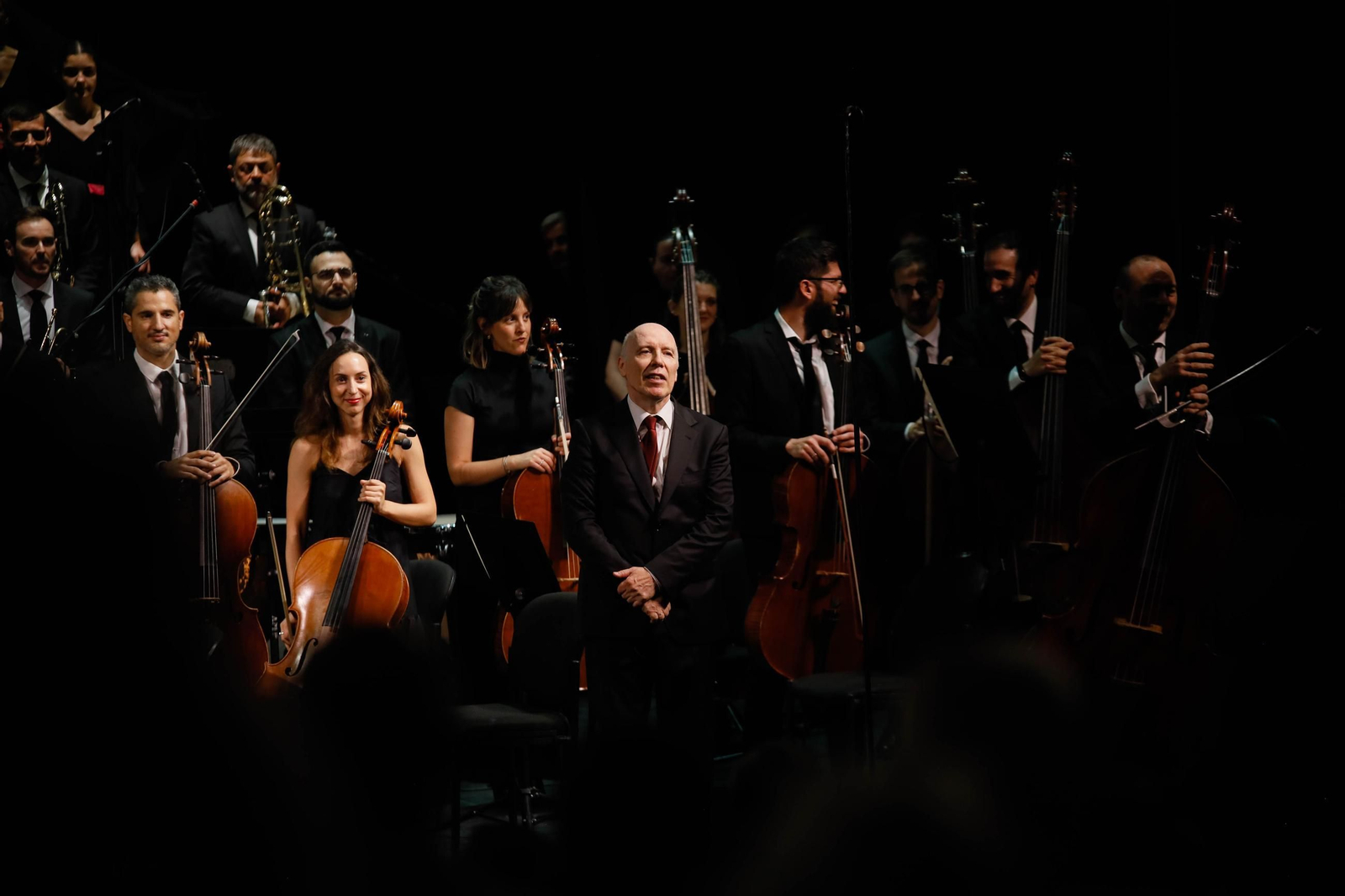 Imágenes de la novena Beethoven interpretado por la OCAL y Orfeón para Cajamar