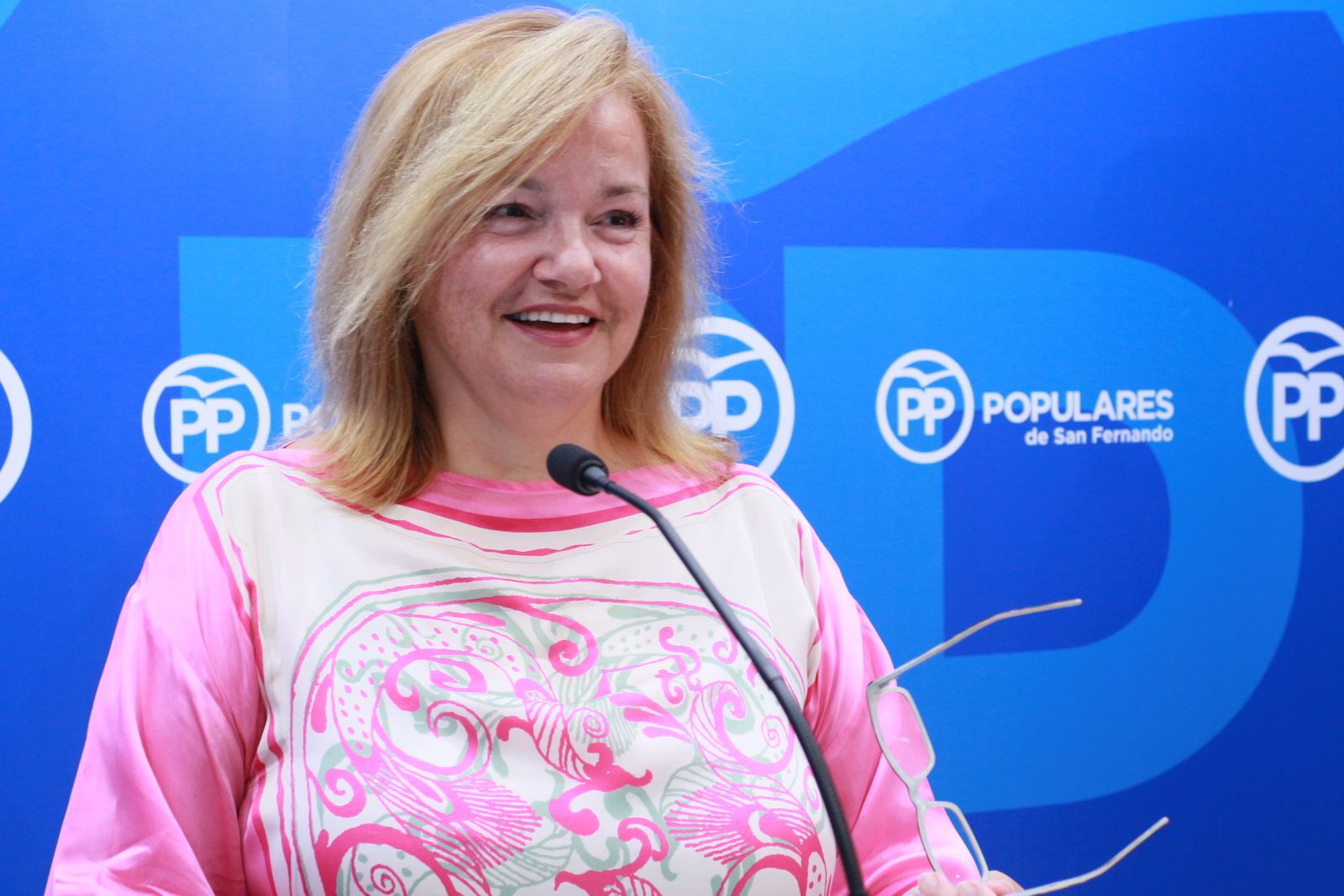 La concejala María José de Alba.