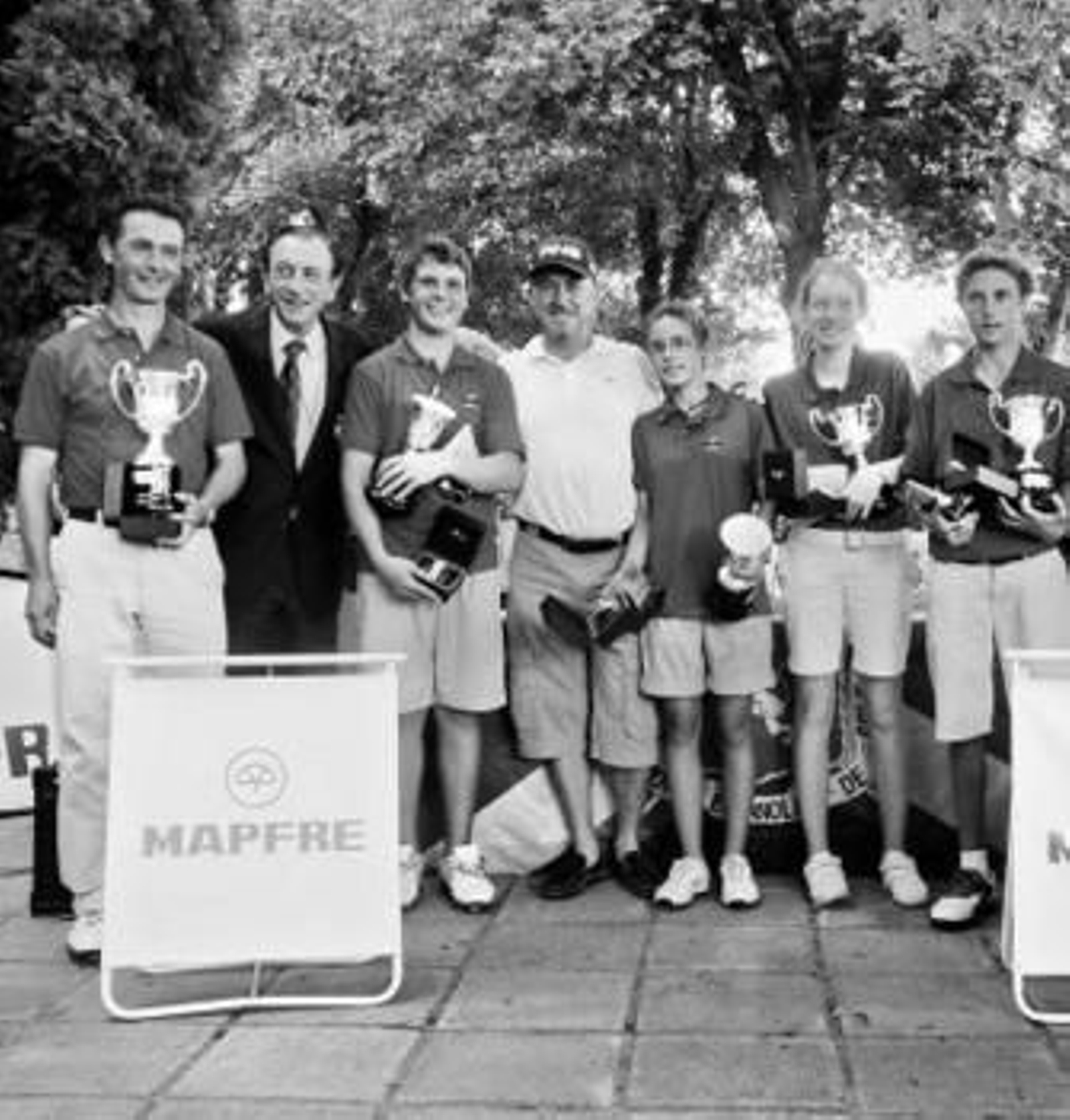 Equipo de Can Cuyás, ganador del Interclubes Infantil.