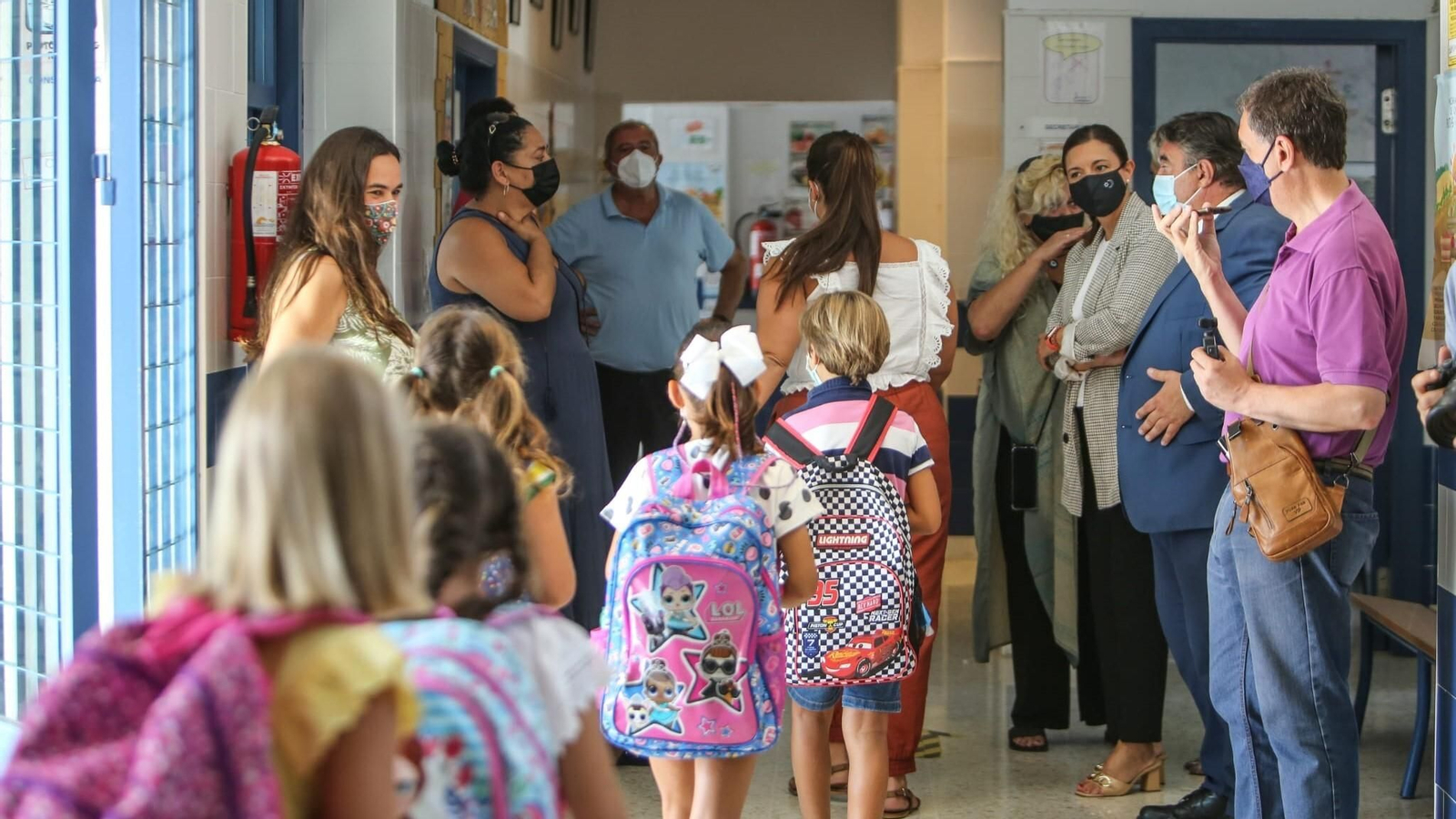 Las imágenes del primer día de clase