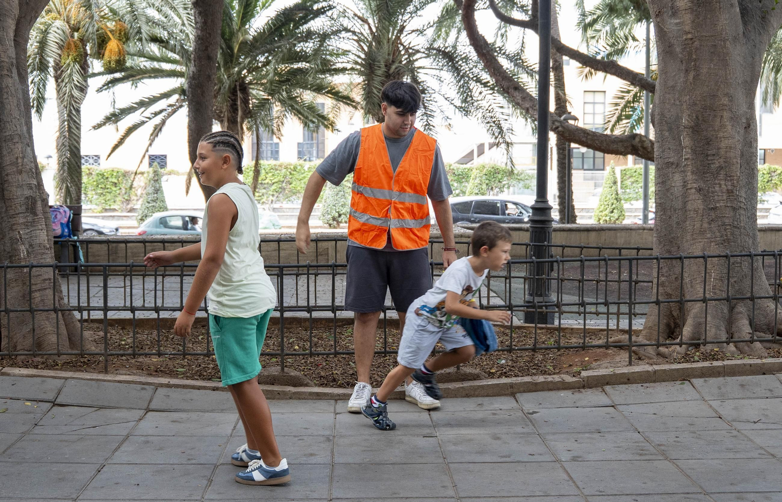 Las mejores fotos de los juegos infantiles en la Feria de Almería