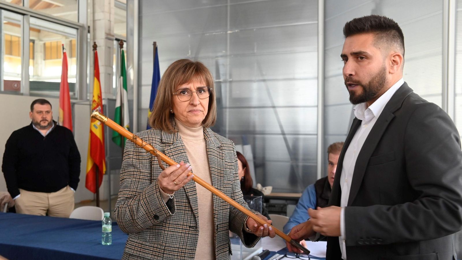Mariví Paterna, tras la moción de censura. Mariví Paterna, tras la moción de censura.
