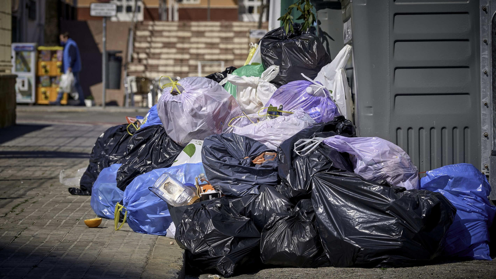 Huelga de basuras en El Puerto.