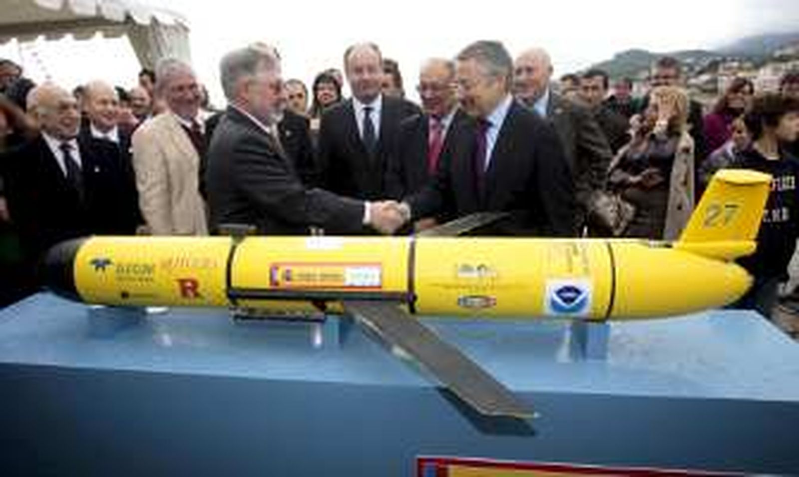 El primer robot submarino en cruzar el Atlántico llega a Galicia