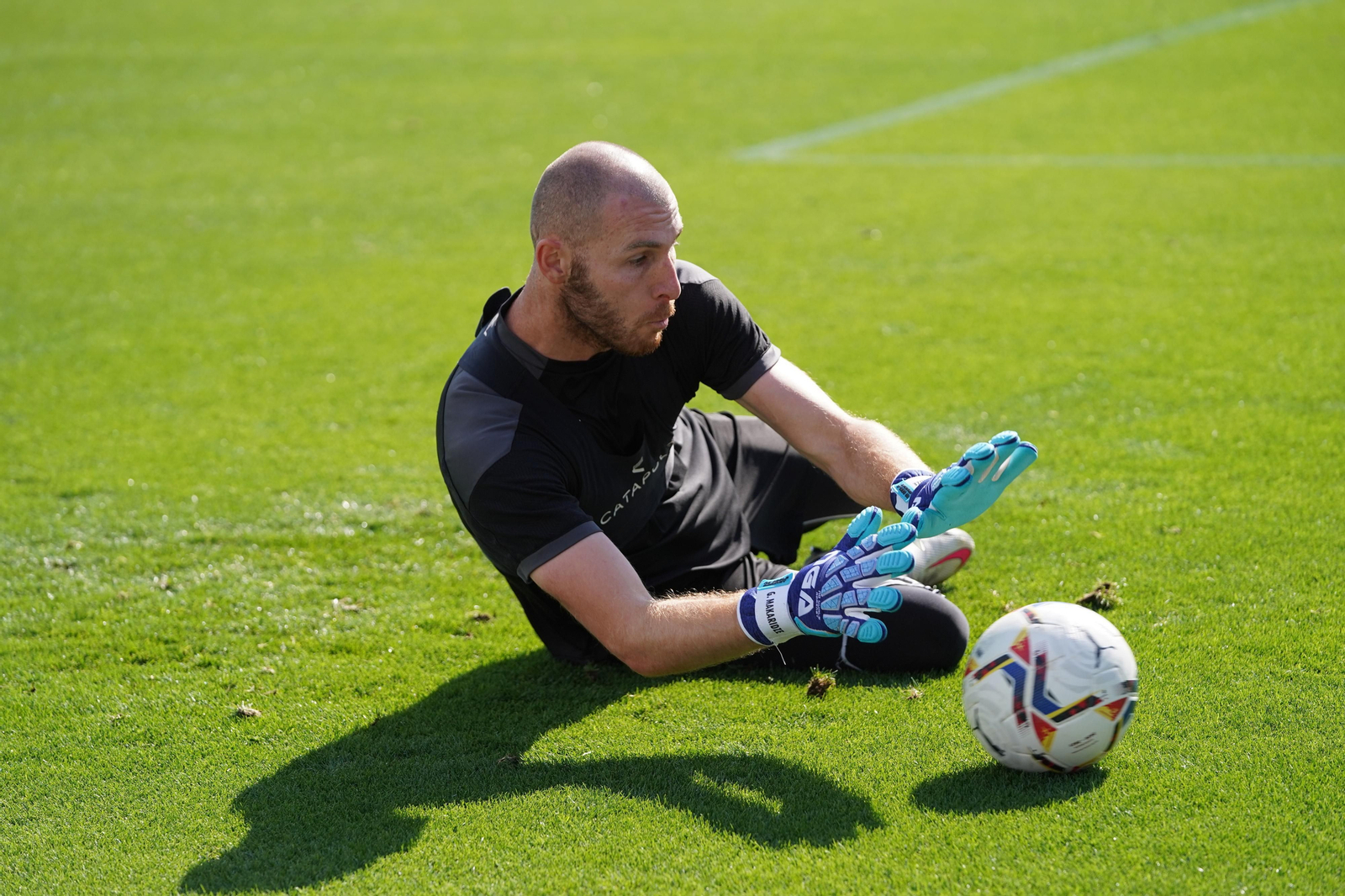 Entrenamiento del Almería, viernes 30