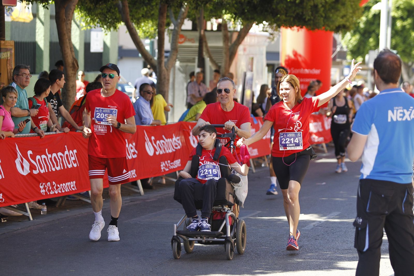 Fotogalería carrera atletismo popular enfermedades poco frecuentes. La Salle Almería