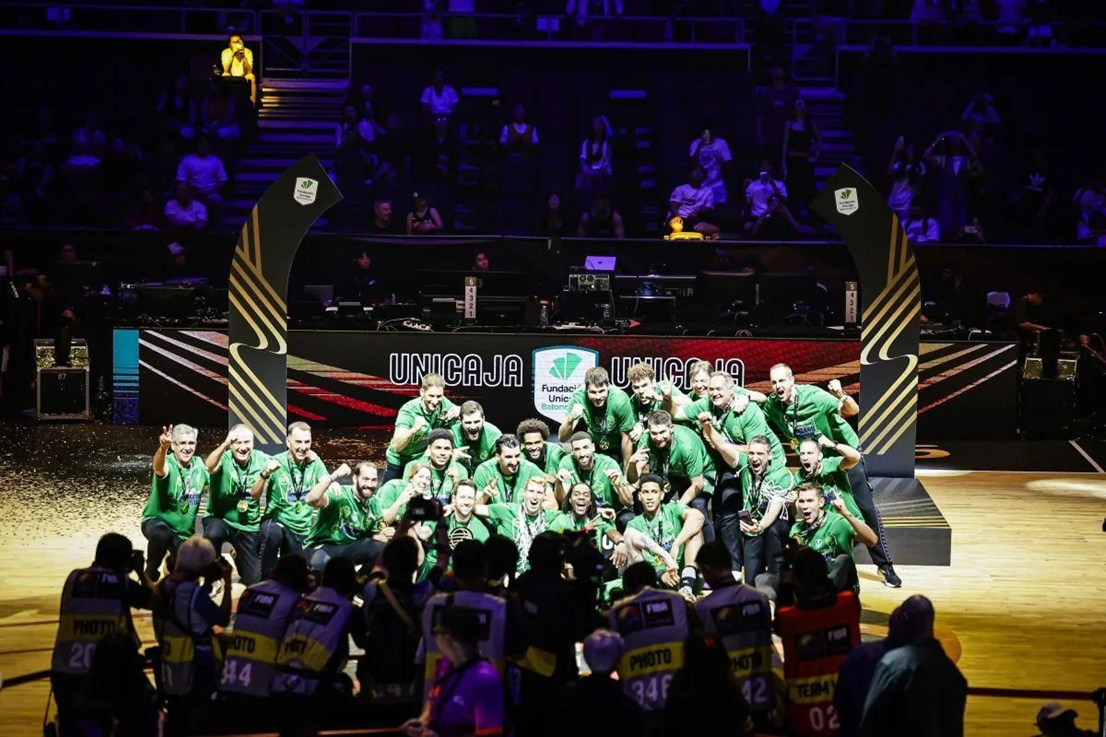 Las fotos del Unicaja campeón en la Copa Intercontinental