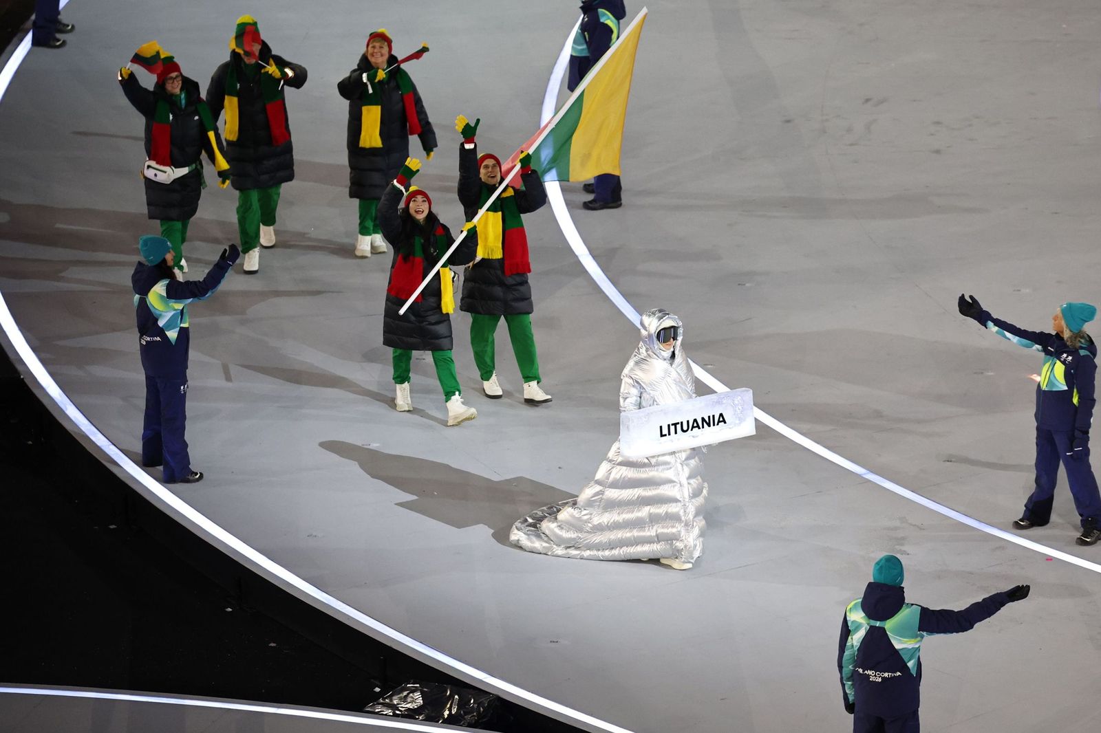 Las fotos de la inauguración de los Juegos Olímpicos de invierno de 2026