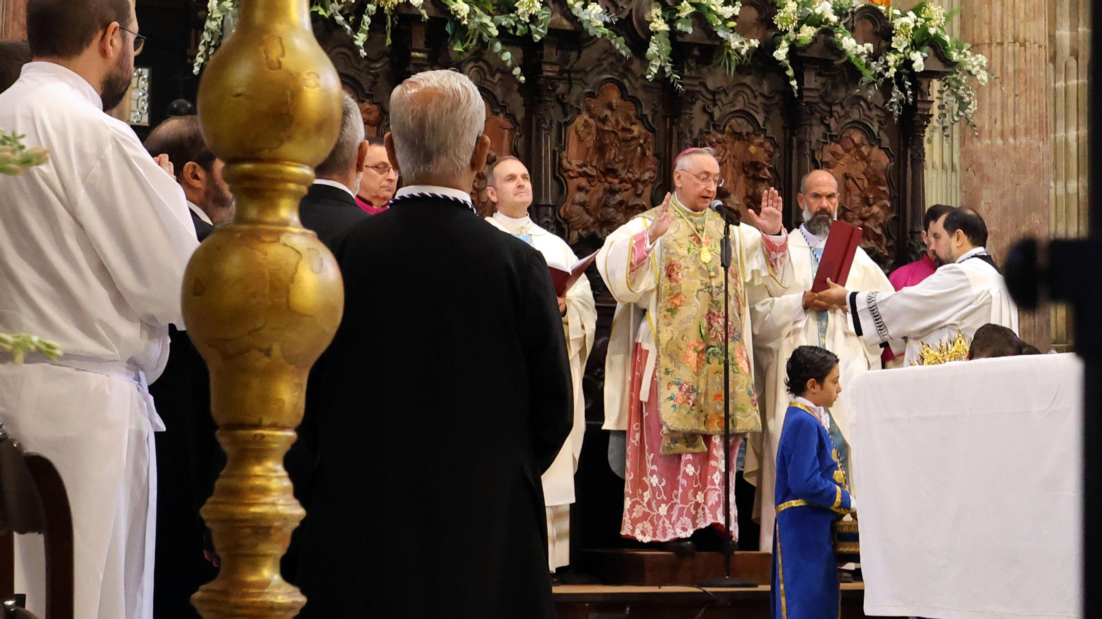 Las imágenes de la coronación de la Virgen de la Estrella en la Catedral.