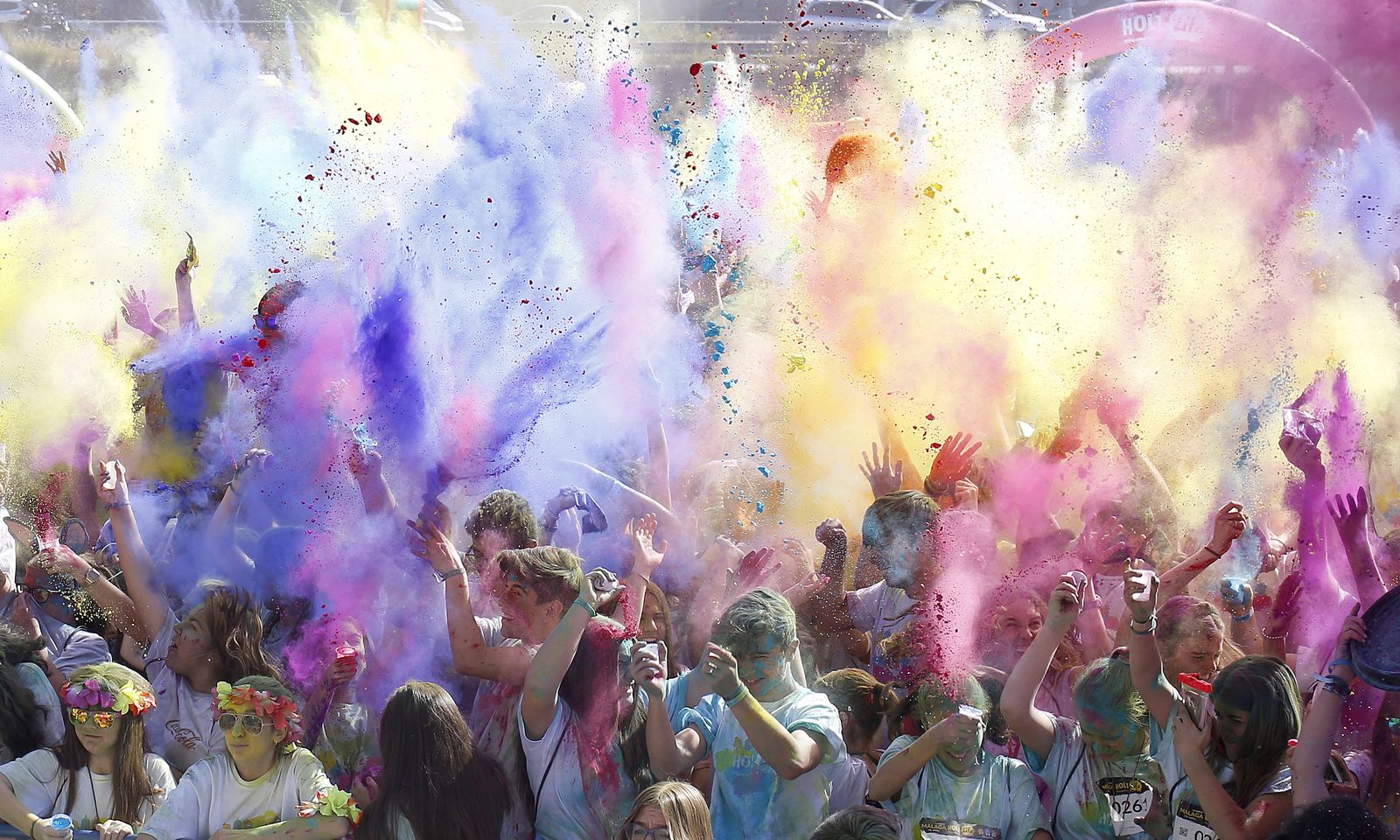 Las tonalidades de la Holi Life, en imágenes