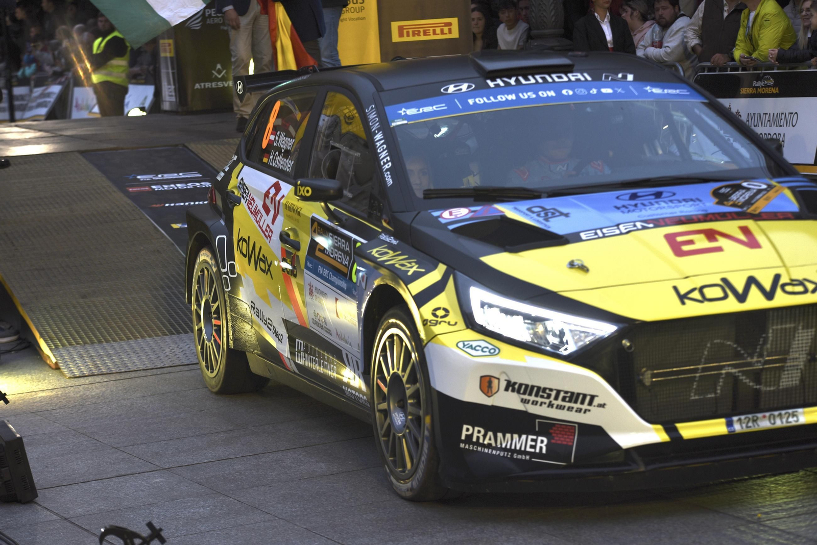 Las mejores fotos de la ceremonia de salida del Rallye Sierra Morena 2025