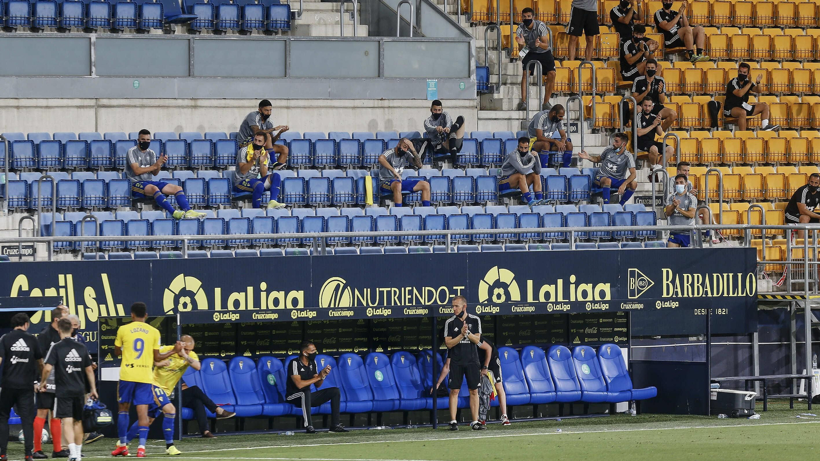 Las imágenes del Cádiz-Oviedo