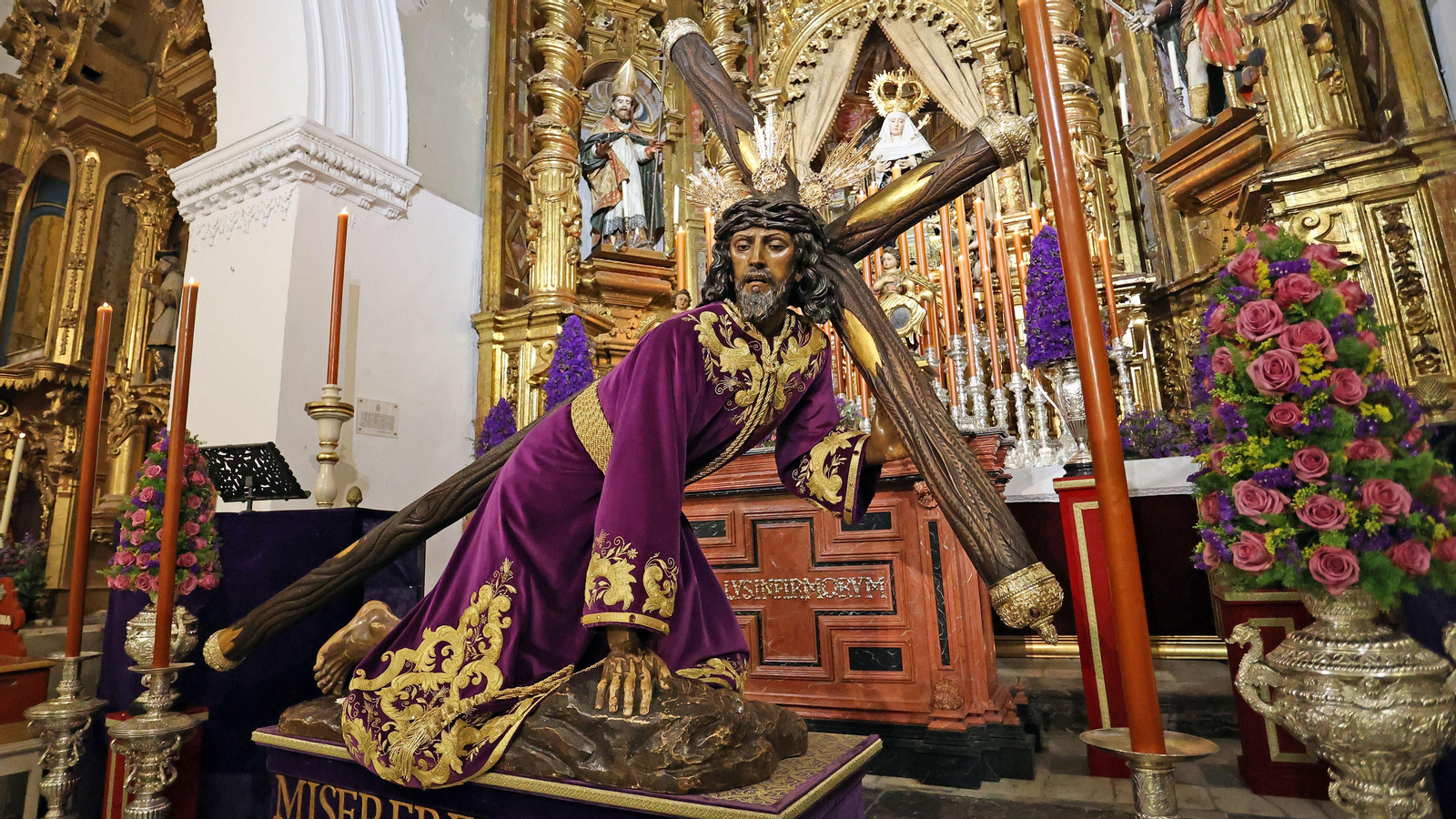Besapiés y besamanos del primer viernes de marzo de la cuaresma de Jerez