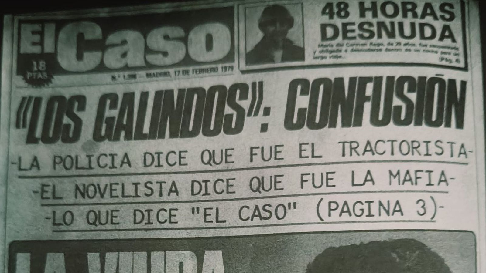 Portada de El Caso con el crimen de Los Galindos