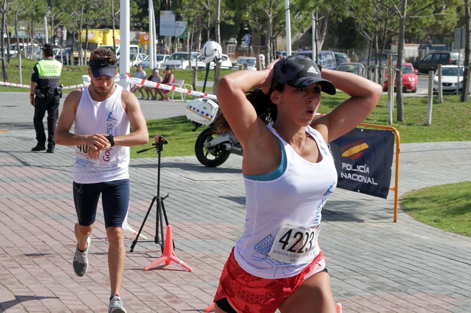 Imágenes de la Carrera Solidaria Ruta 091 organizada por la Policía Nacional