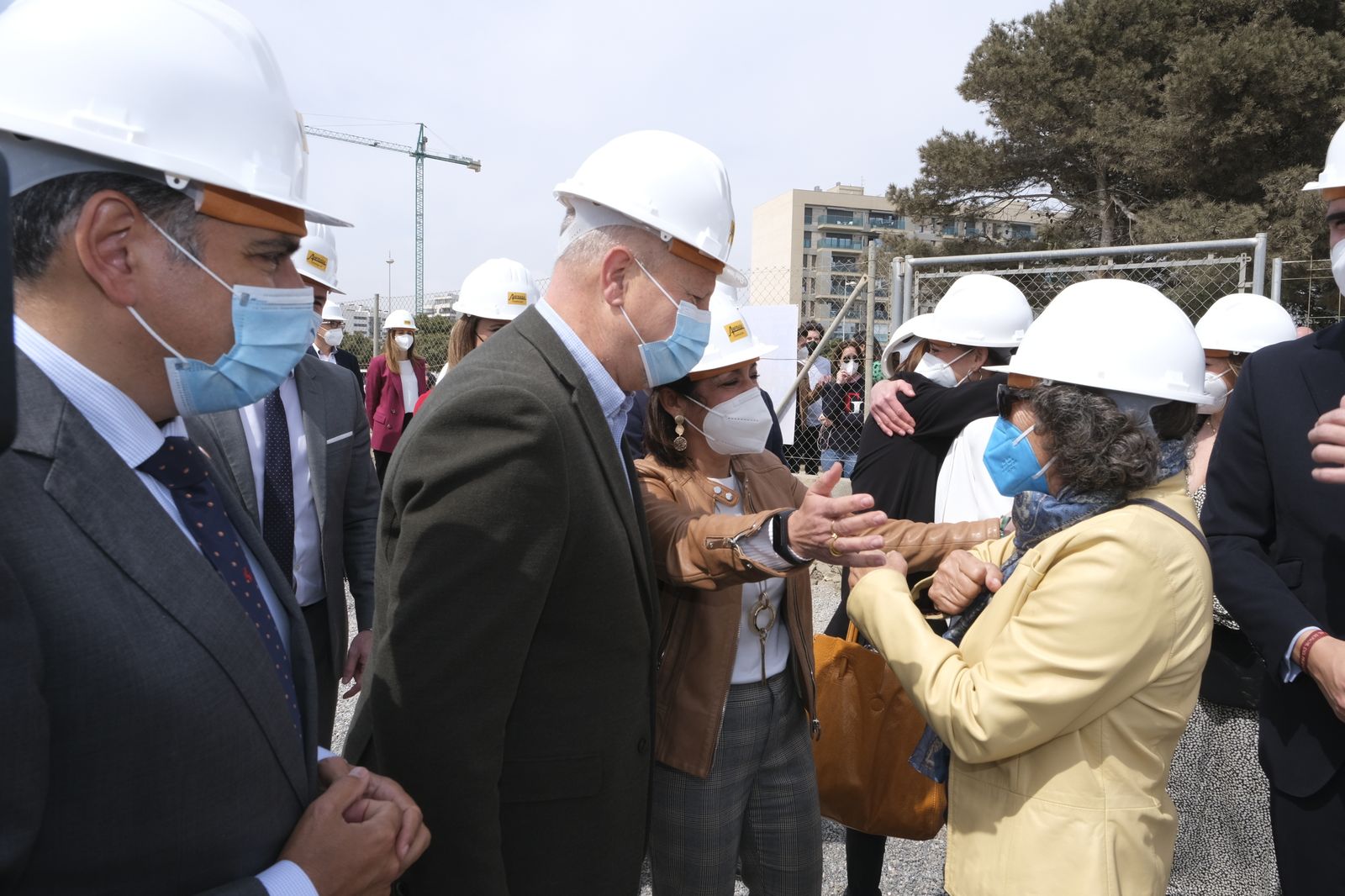 Fotogalería colocación primera piedra Conservatorio Profesional de Danza 'Kina Jiménez' de Almería