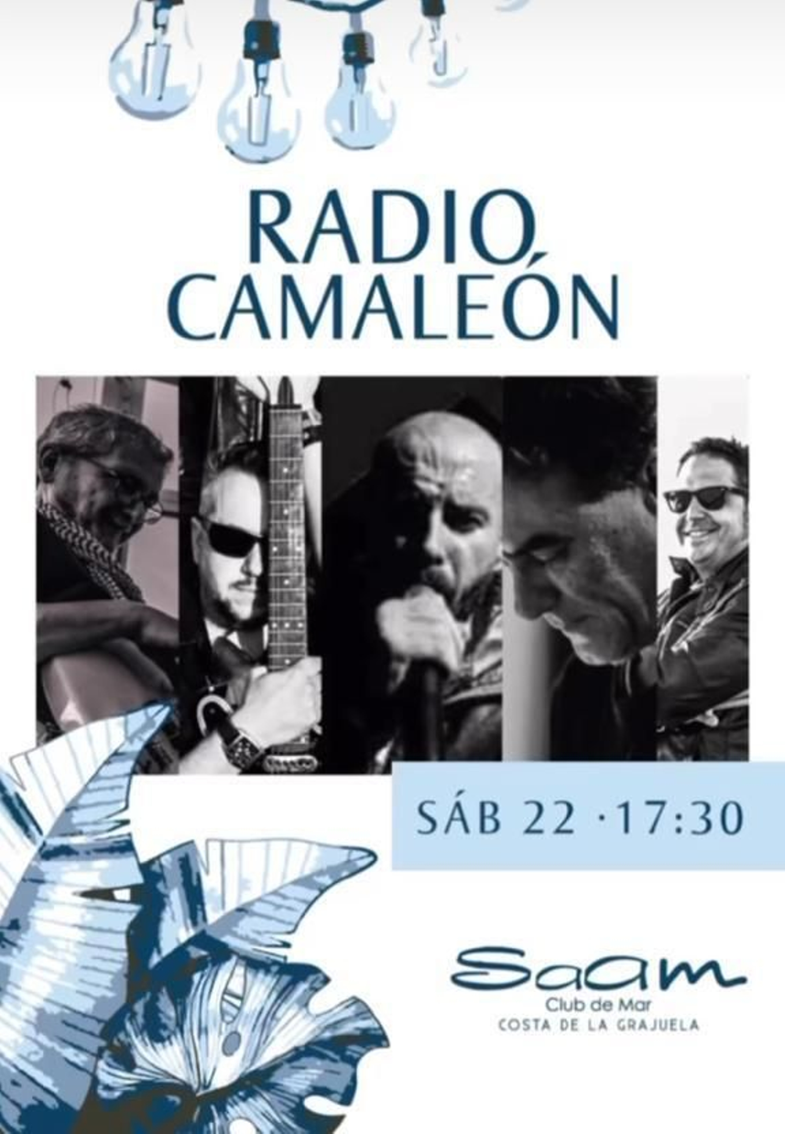 Radio camaleón, en Saam Club de Mar.