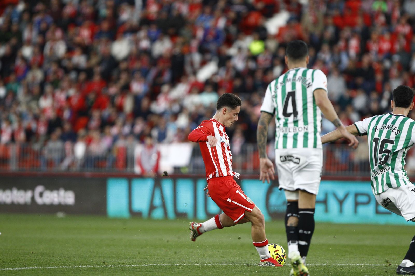 Las fotografías del partido U.D. Almería-Córdoba C.F.