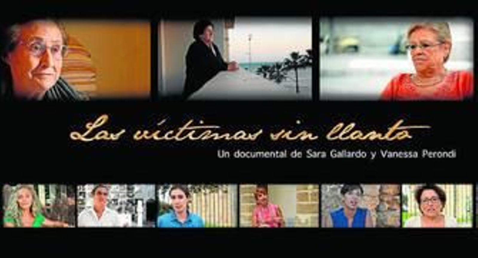 Cartel del documental 'Las víctimas sin llanto', de Vanessa Perondi y Sara Gallardo.