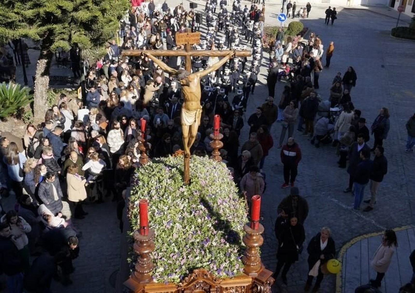 El Cristo de la Veracruz, en Santaella. El Cristo de la Veracruz, en Santaella.