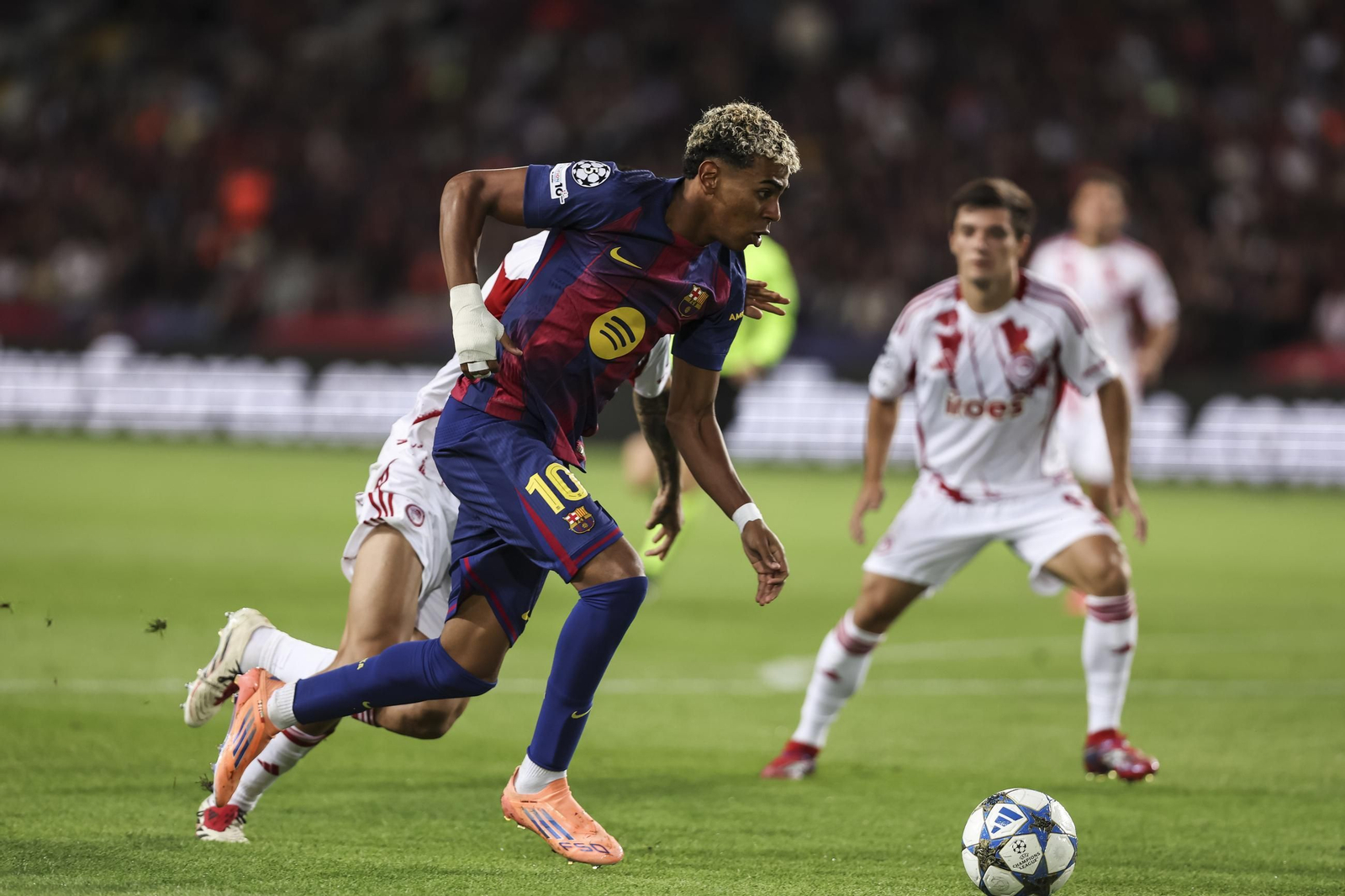 Las fotos del Barcelona-Olympiacos