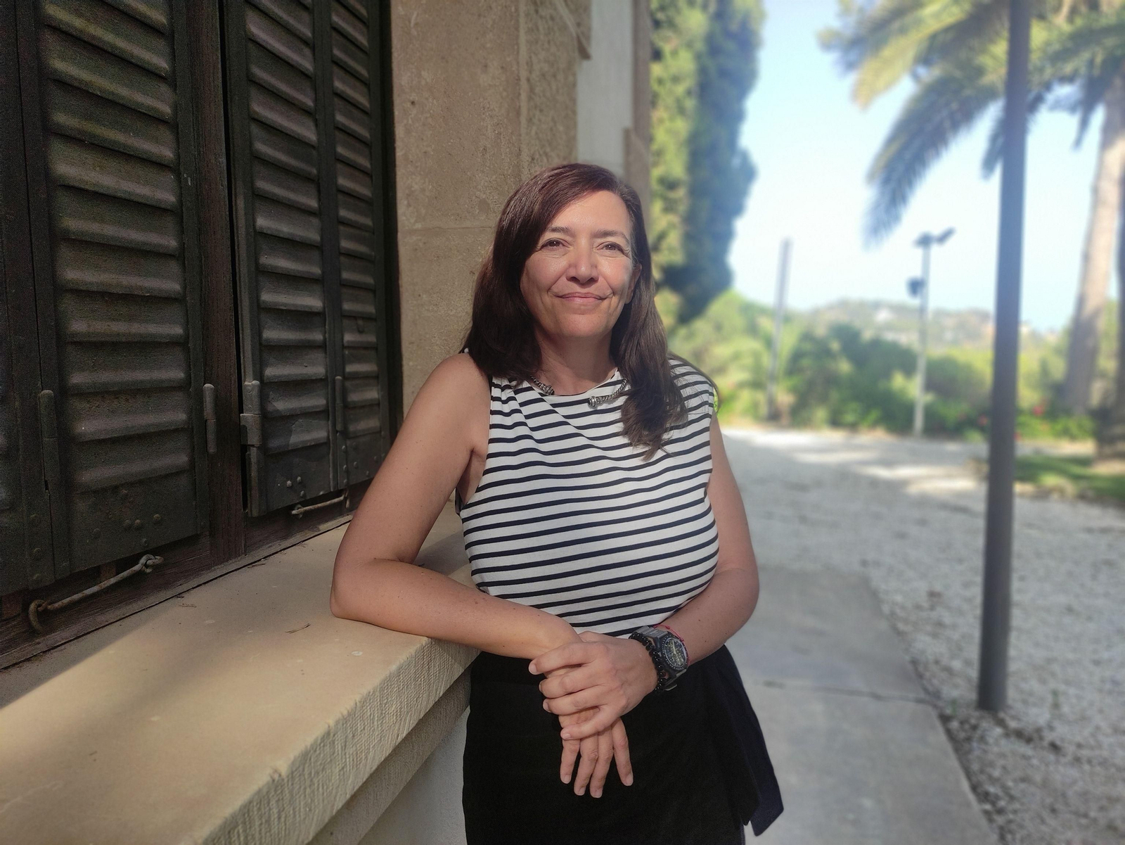 La decana del Colegio de  Arquitectos de  Málaga, Susana  Gómez  de  Lara.