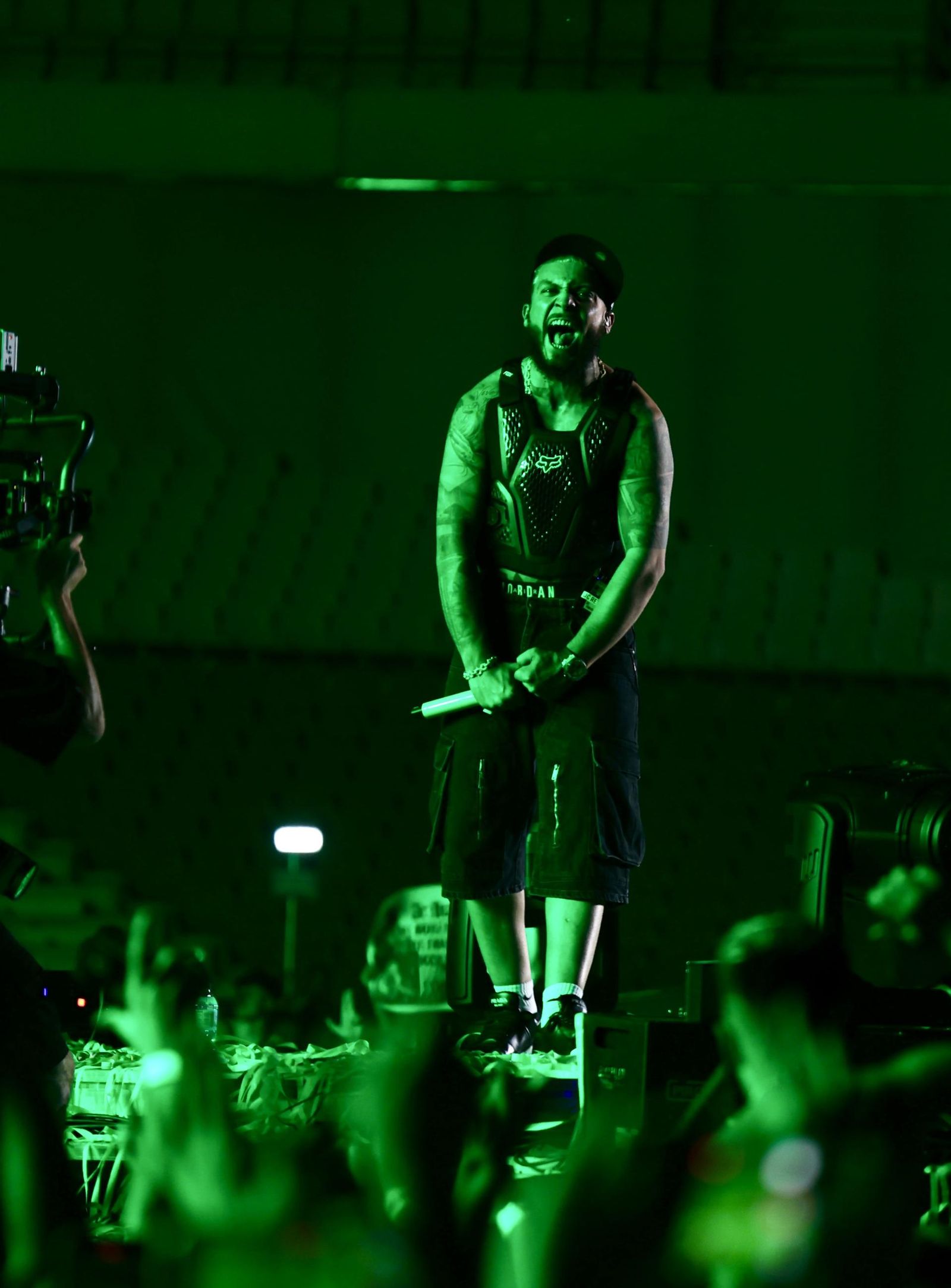 Concierto de JC Reyes en el estadio de la Cartuja de Sevilla