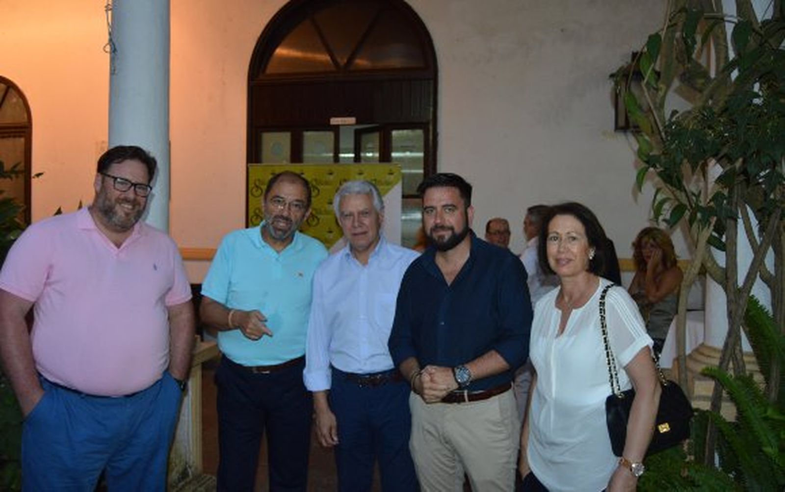 Enrique Montiel de Arnaiz, Fernando Santiago, Francisco Menacho, Fran González y Reme Valle.

Foto: Ignacio Casas de Ciria