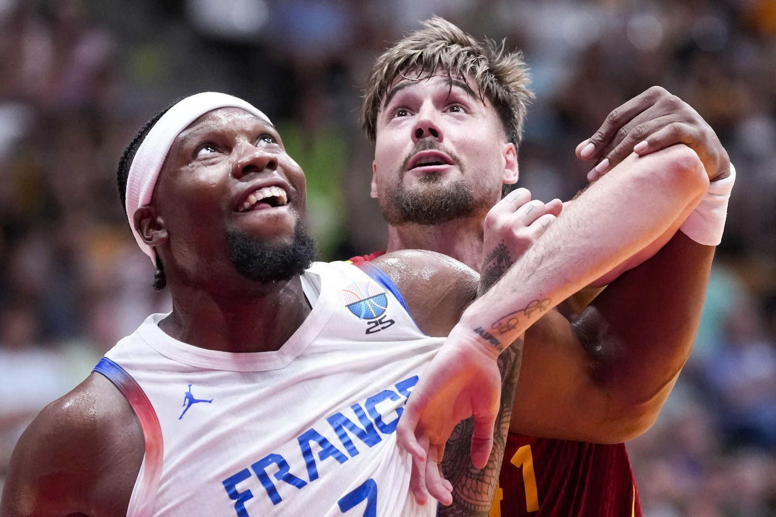 Las fotos del España - Francia de baloncesto