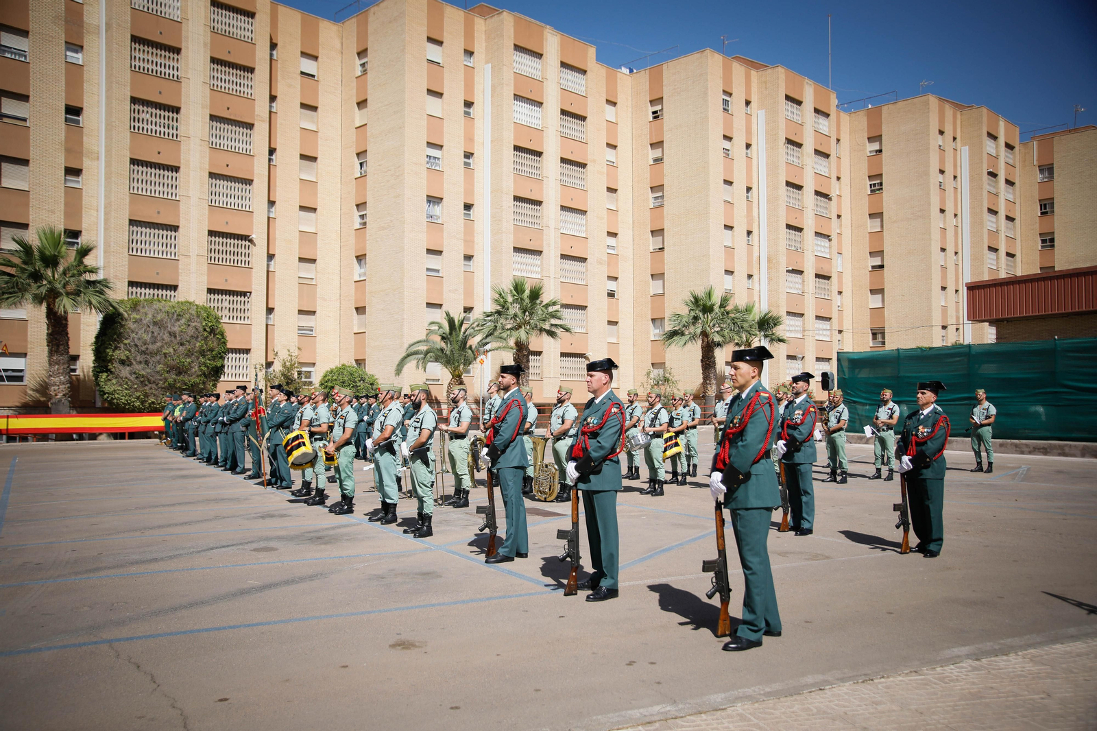 Fotogalería del 180 aniversario de la Guardia Civil.
