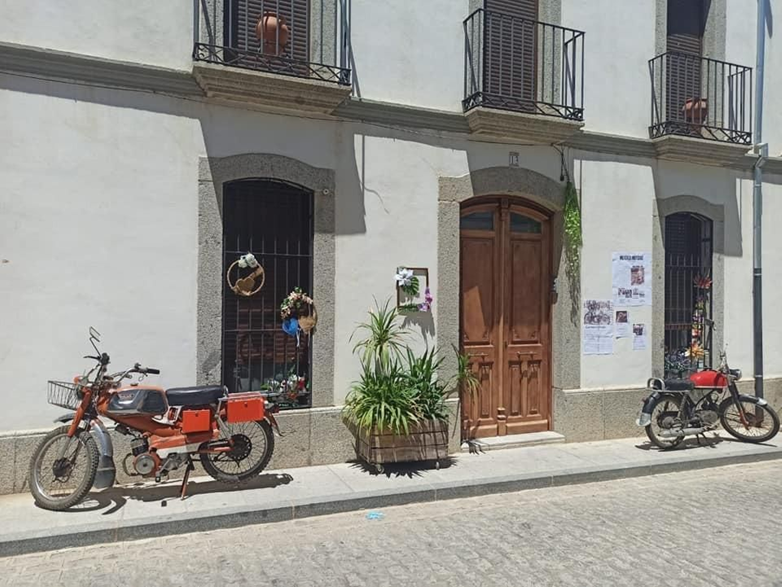 Así de bonitas lucen las calles de Villanueva del Duque con motivo de su XVII Feria de Turismo