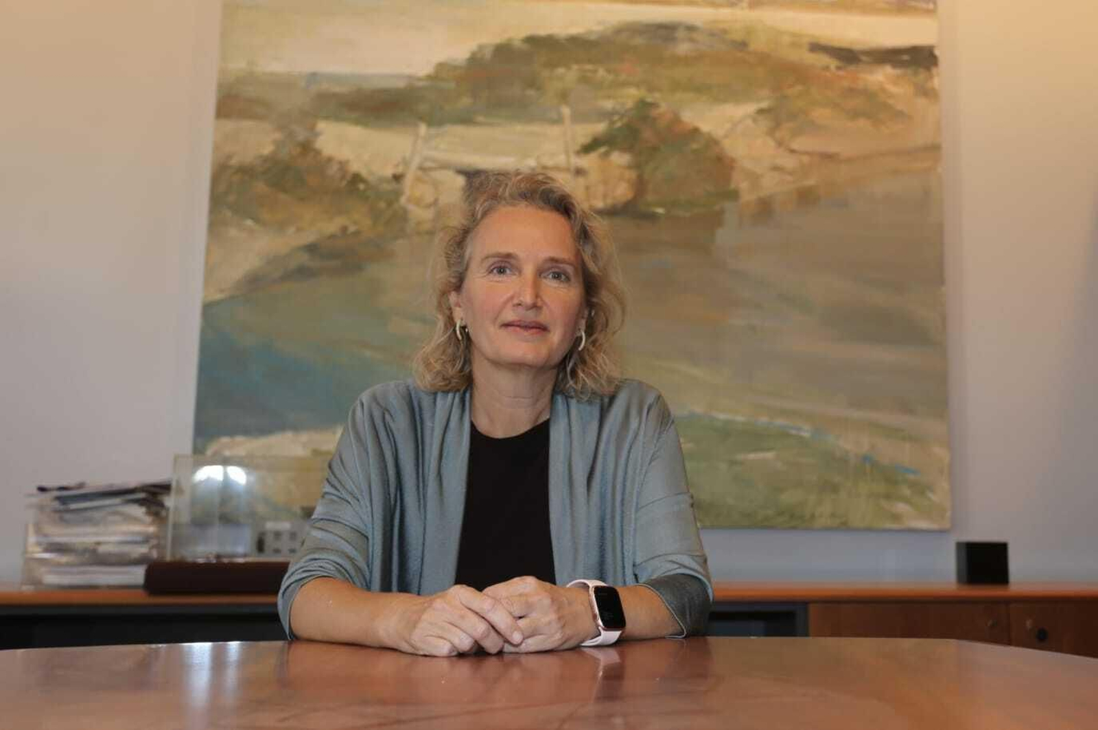 La edil de Educación, Lola Campos.