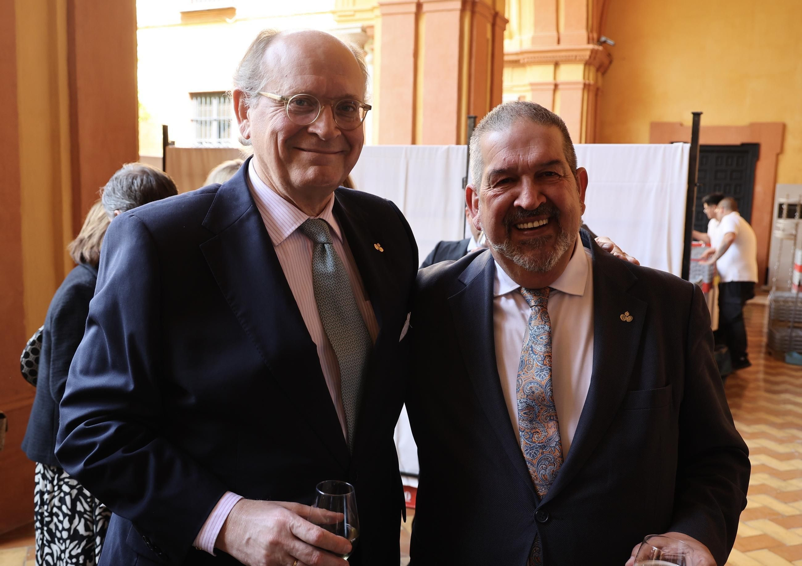 Recepción en el Alcázar tras el Pregón