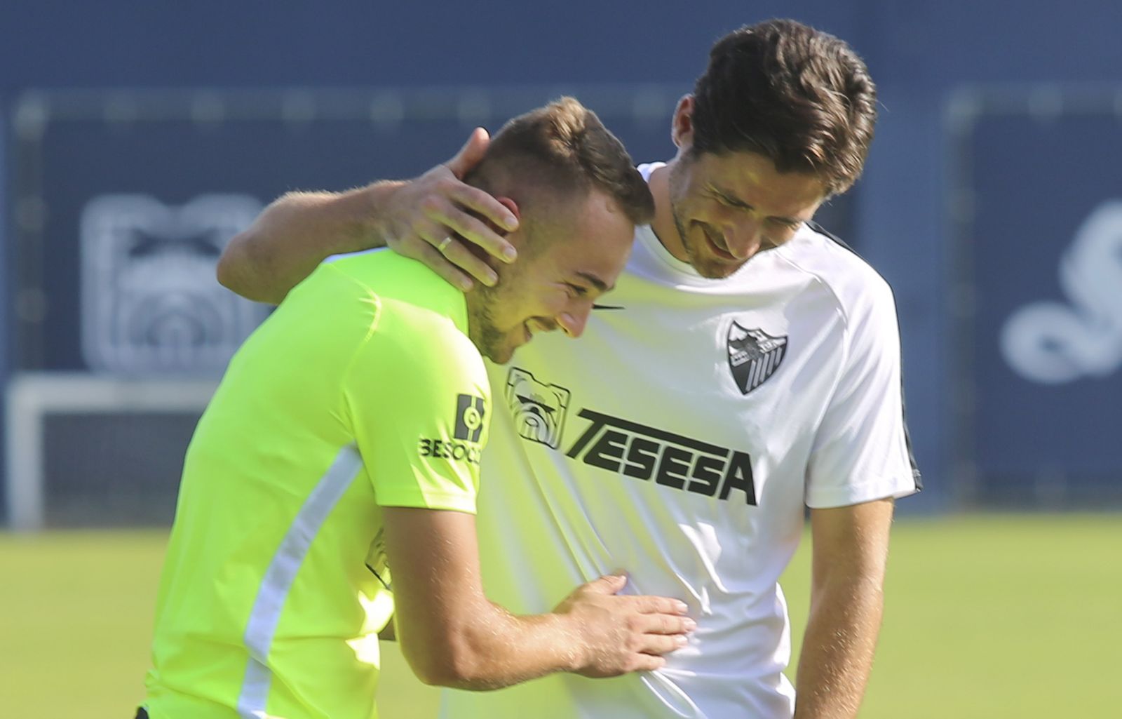 Las fotos del entrenamiento del Málaga en el Anexo de La Rosaleda