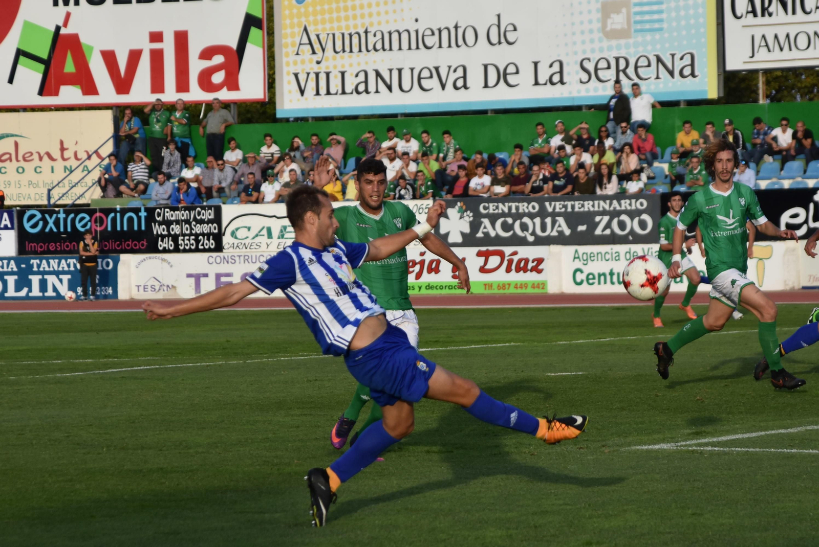 Las imágenes del Villanovense-Recreativo