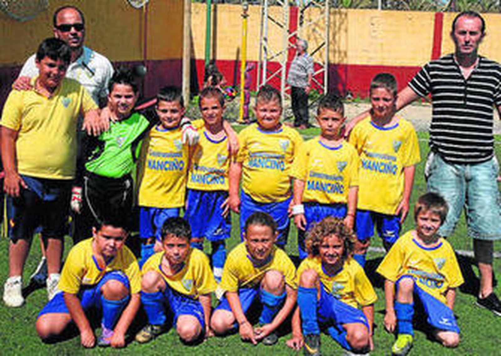Los prebenjamines del Zabal, campeones de Copa.