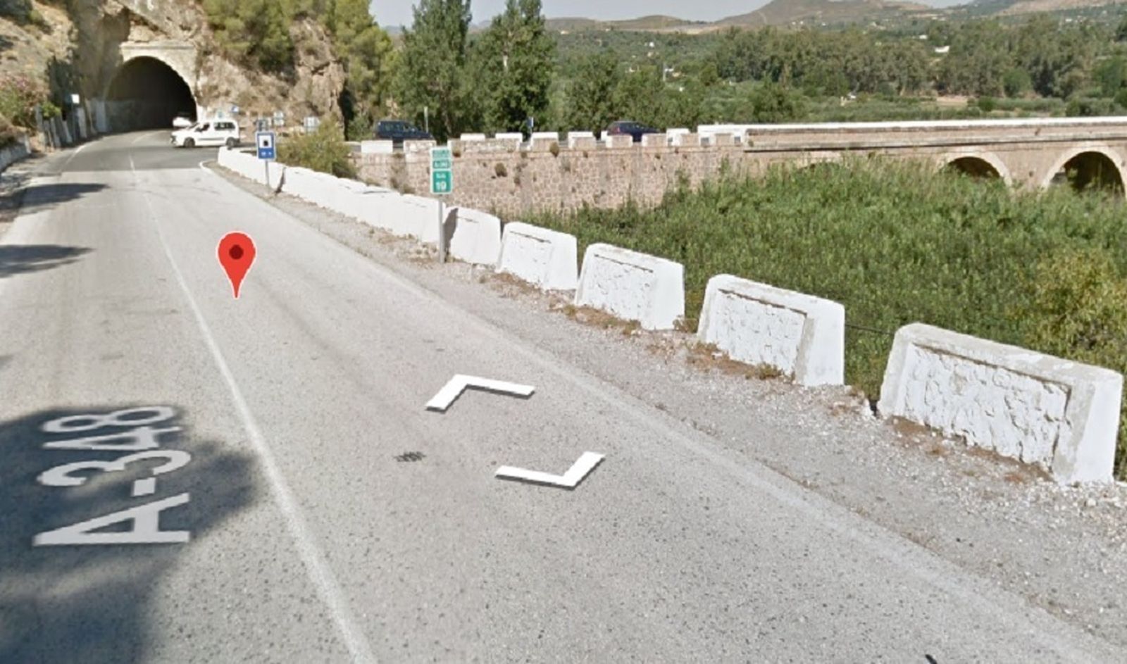 Zona en la que ocurrió el accidente.