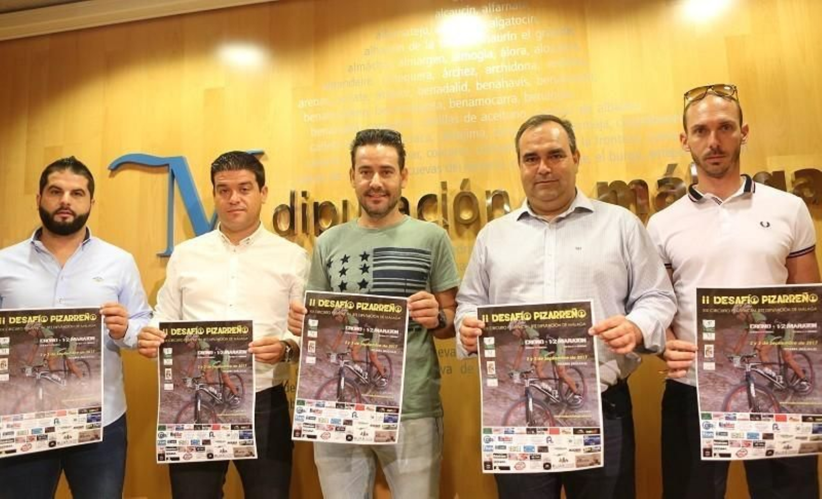 La presentación de la prueba, ayer. La presentación de la prueba, ayer.