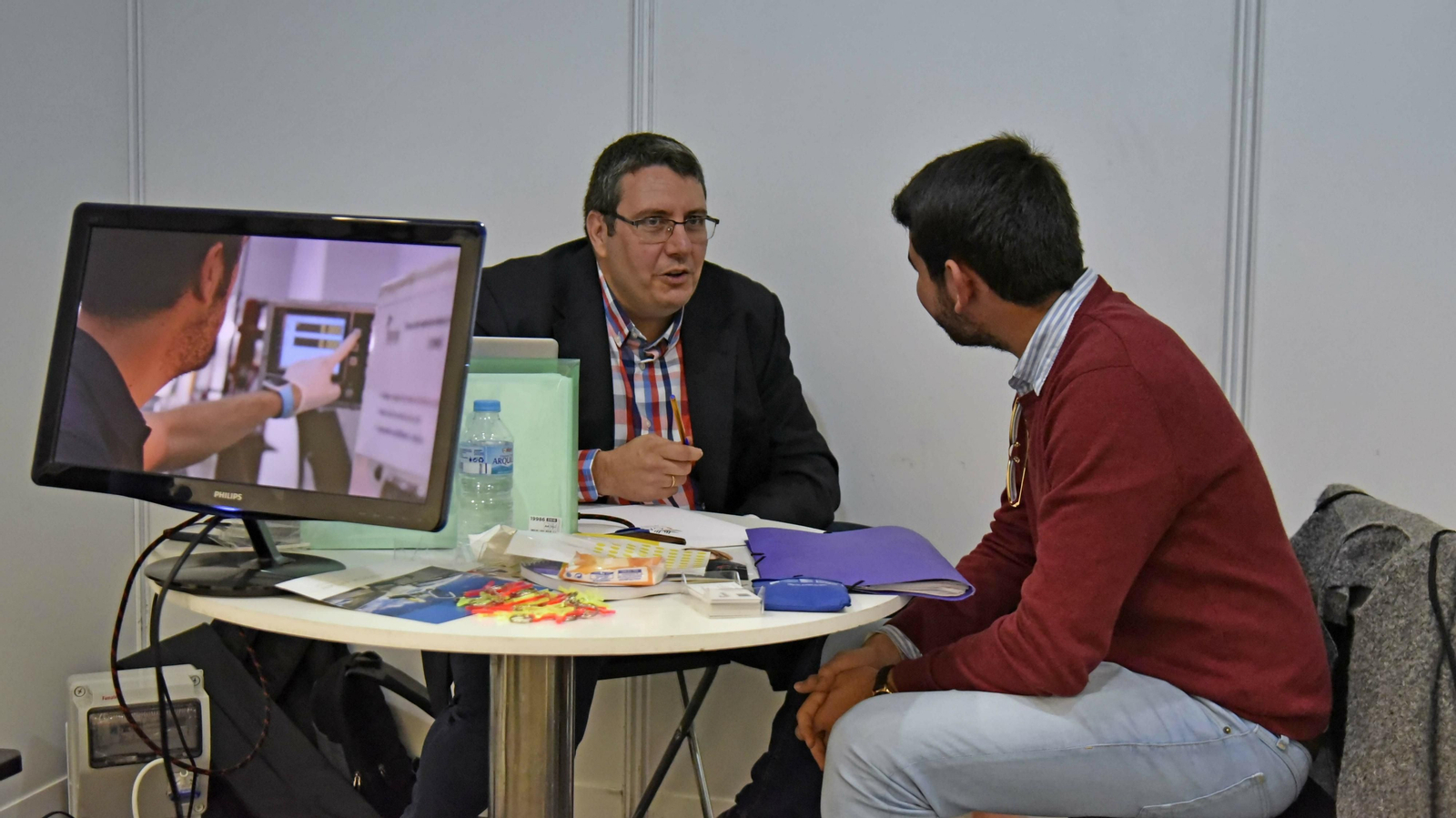 Las fotos de la Feria del Empleo de la Universidad de Cádiz en la Politécnica