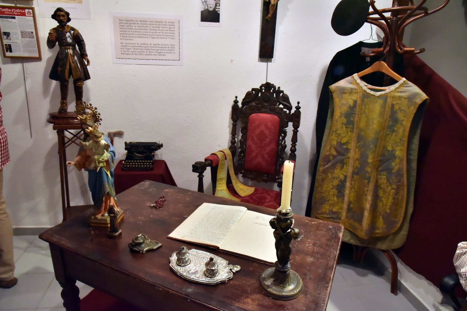 Exposición de la hermandad de Medinaceli