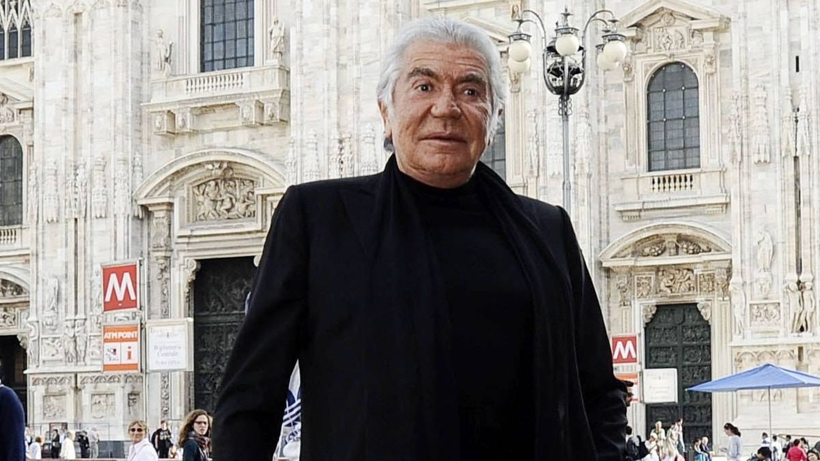 El diseñador italiano Roberto Cavalli