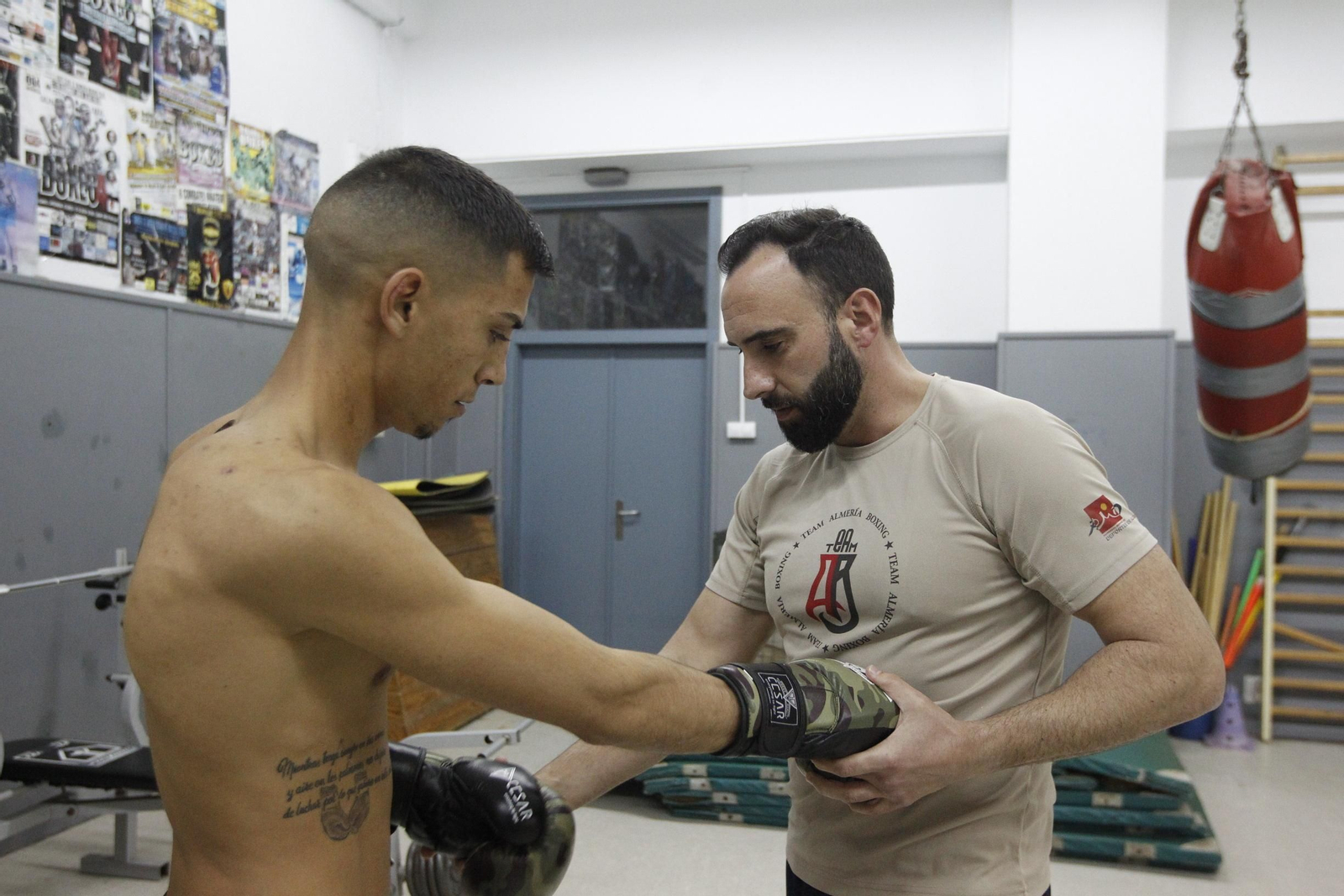 Fotogalería de un entrenamiento de Salvador Barón, el 'Rey Gitano'