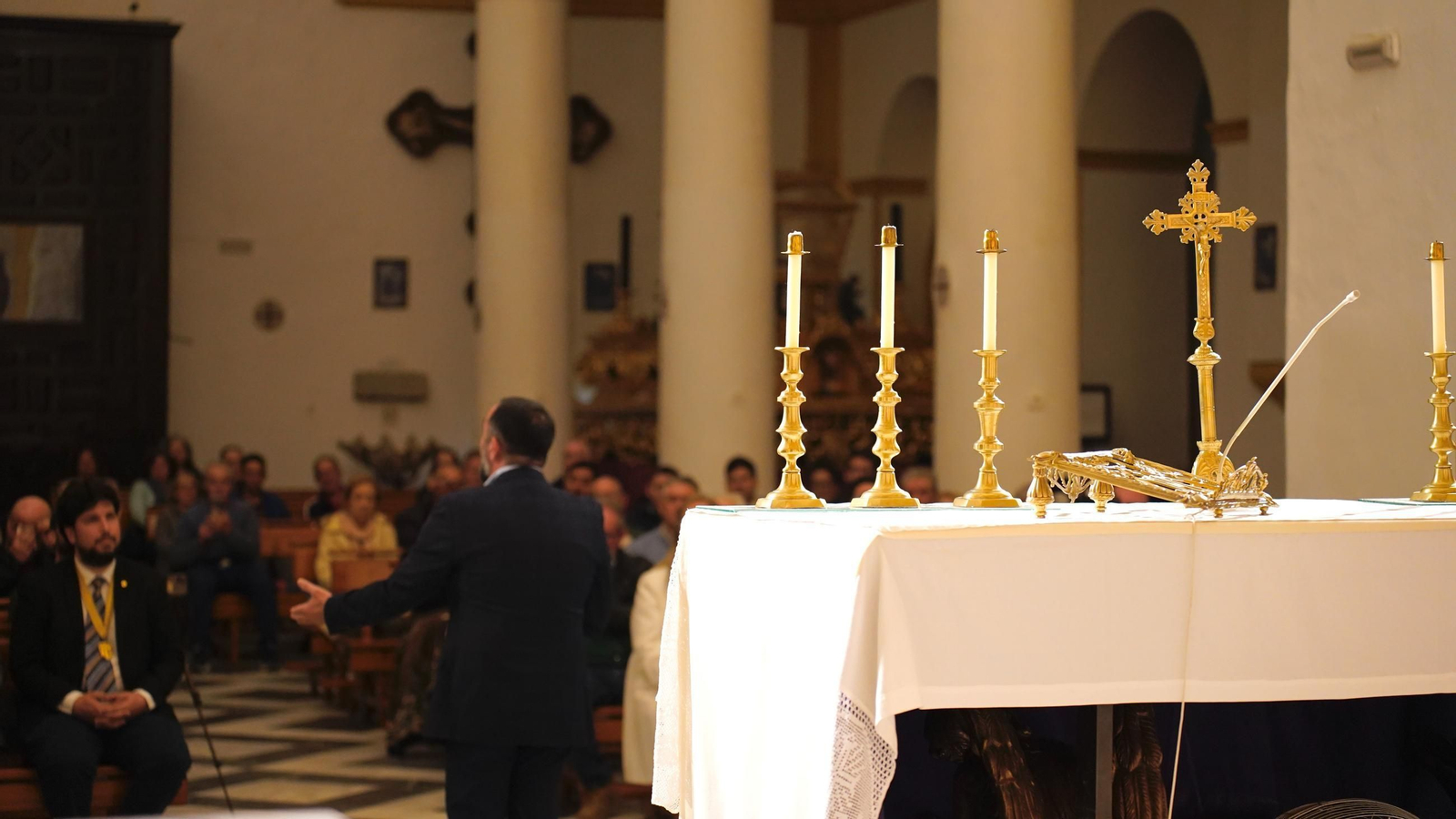 Fotos del recital de saetas de la Hermandad de la Palma y la Sociedad del Cante Grande en Algeciras