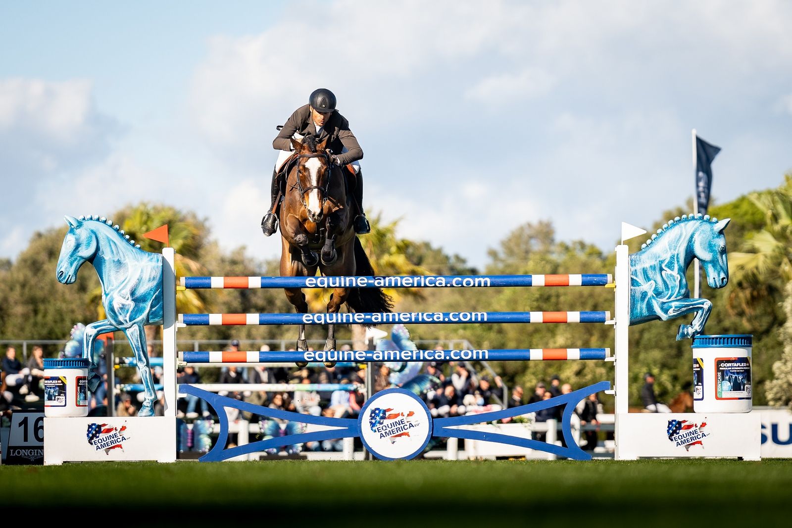 El jinete Steve Guerdat venció en el Gran Premio Equine América