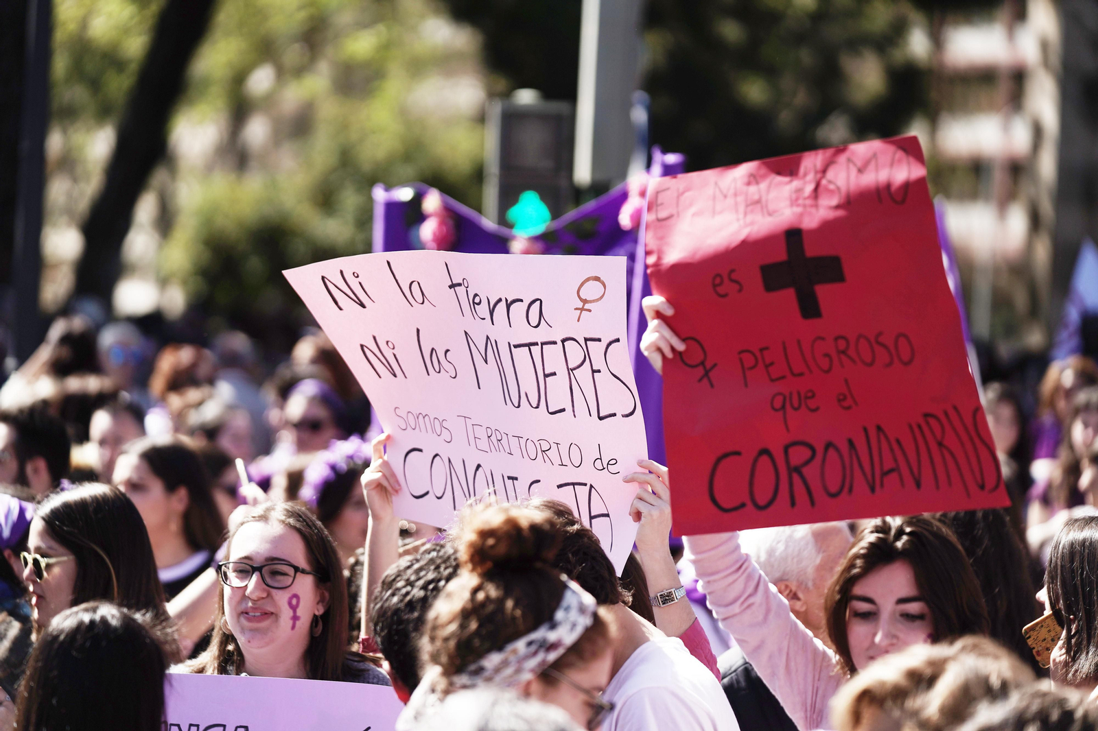 Las fotos de la manifestación del 8M en Córdoba