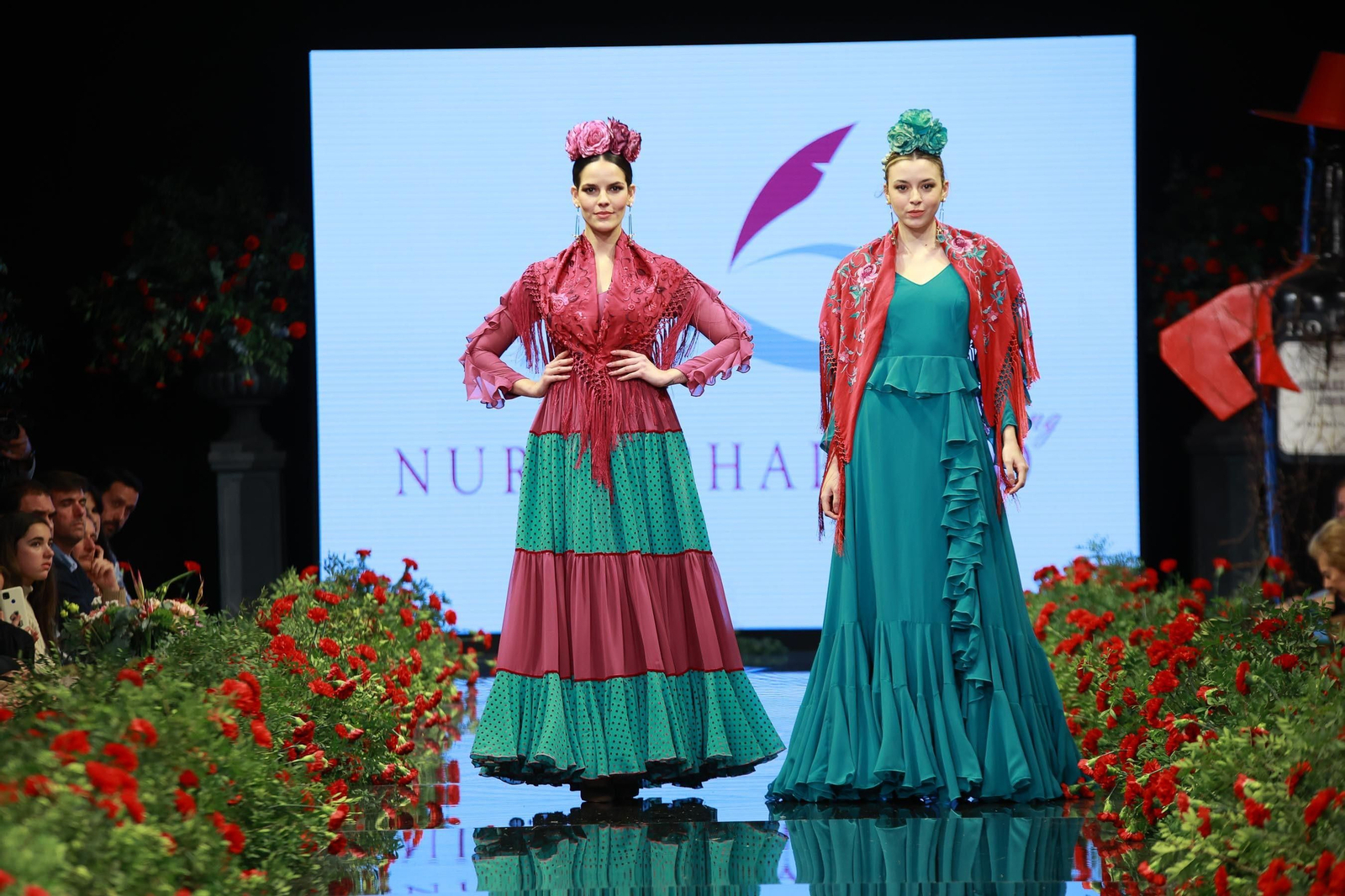 Desfile de Teresa Ninú - Atelier Nuria Chaparro en la Pasarela Flamenca Jerez Tío Pepe 2023