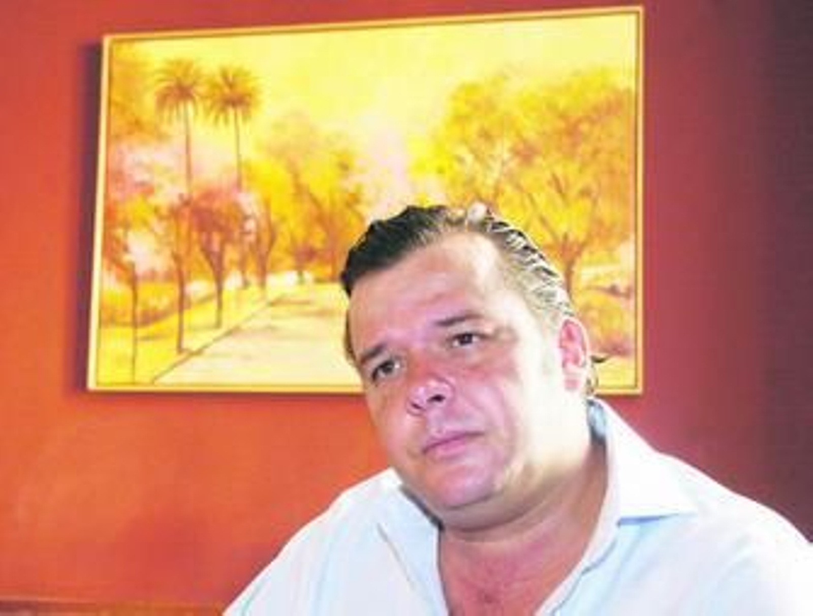 José Laguillo, en el restaurante Vidal, en el Porvenir, barrio al que llegó cuando vino de Jerez y al que ha vuelto.